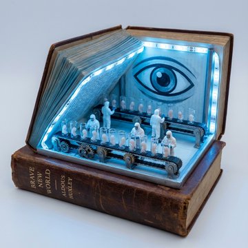 I love how Nano Banana Pro handles these prompts. Here are two of them. For the 2nd one, I used Nano