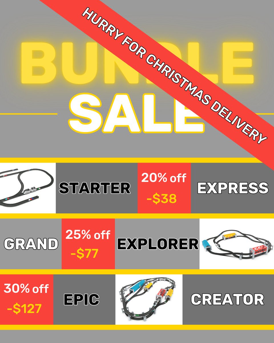 🎄Reminder: intelino bundles are up to 30% off — and tomorrow 12/17 at 1pm PT is the last chance for Christmas delivery with the free shipping option!
👉 intelino.com/deals
#STEM #intelino #HolidayShopping #EdTech #STEMtoys