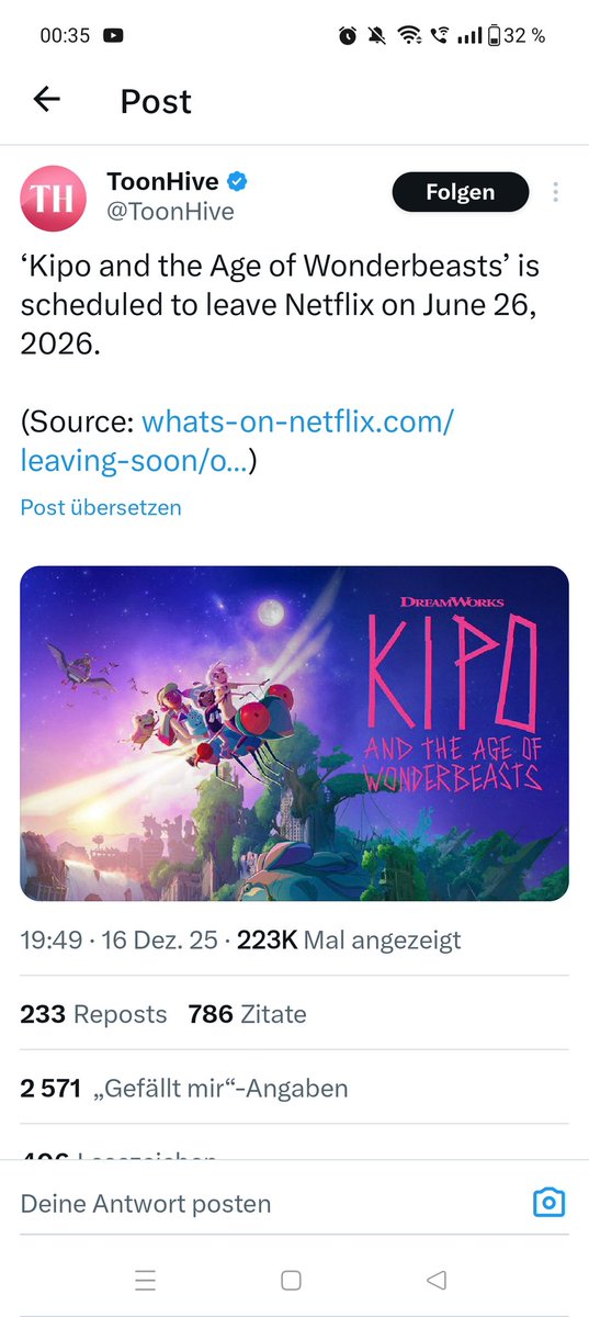 Welp wird zweit Kipo nochmal zu schauen