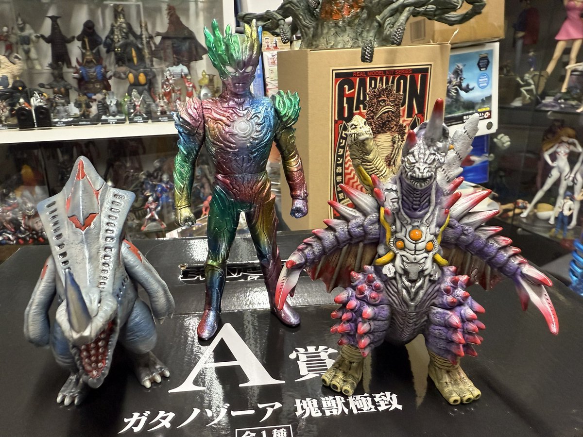 #広島プラモフェス

ウルトラマンゼットの怪獣とサーガも持って行きます😊