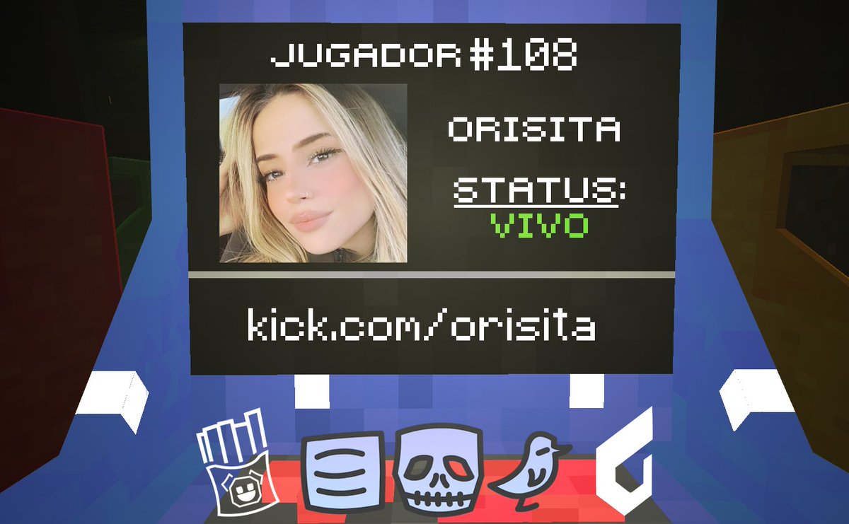 Una nueva jugadora ha ingresado a los #BonesCraftGames3 🇻🇪

¡Bienvenida jugadora 108 <a href="/Orittv/">Orisita</a>! ✨