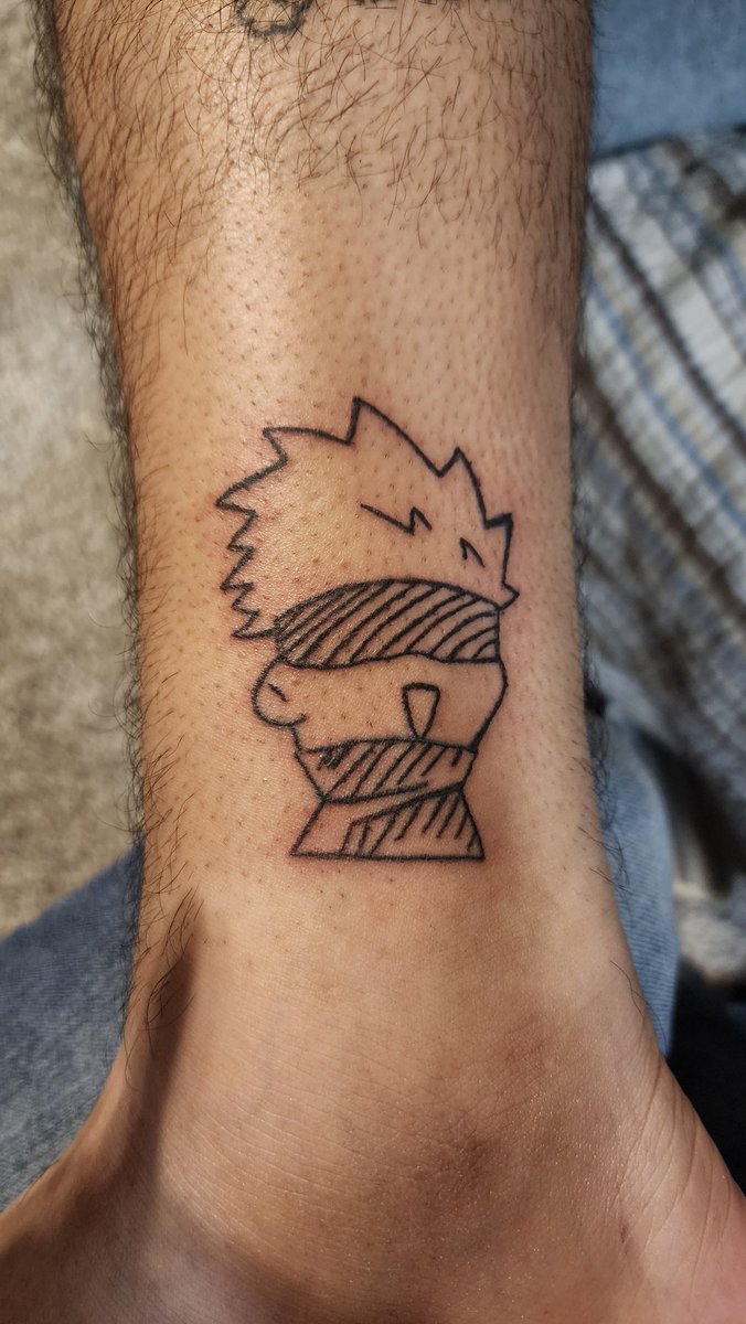 HoustonsGaming's tweet photo. Started tattooing #tattoo #new #art #linework #bmo #anime #JujustuKaisen #adventuretime #FireForce https://t.co/yieVzTQ2Ev