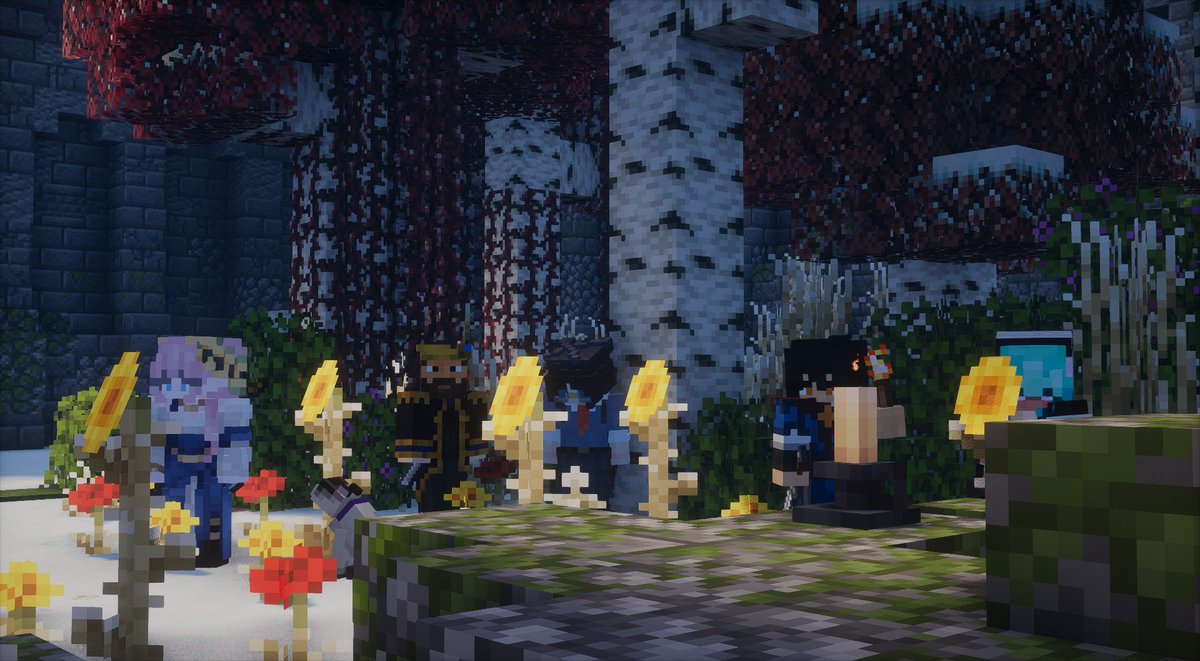 ProgenyMC's tweet photo. The world of Progeny, as seen through the eyes of our players. The experience changes when you are truly immersed within it. With countless stories, characters, and nations, you never know who or what you’ll find yourself intertwined with.

#progeny #minecraft https://t.co/yZNClz6SCl