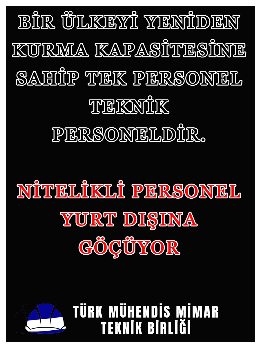 Çocuğuma "Mühendis ol" demeye utanıyorum artık. #KamuMuhendisiYoksayılıyor #SözMecliste <a href="/tmm_birligi3/">TÜRK MÜHENDİS MİMAR TEKNİK BİİRLİĞİ</a>