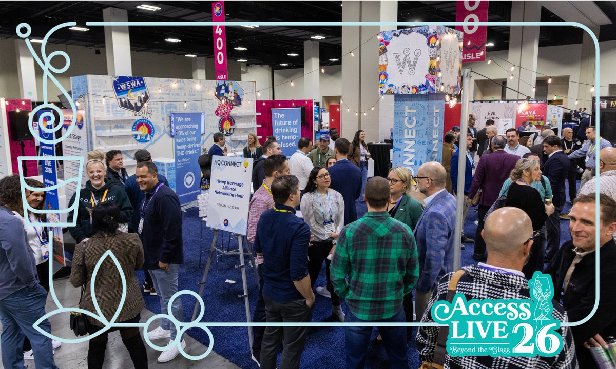 Ready to go "Beyond the Glass" in 2026? 🎉🤝

#AccessLIVE26 brings together the entire beverage alcohol industry for networking, learning &amp; dealmaking to drive your business forward!

⏳ Don’t forget — general pricing ends this Friday! Book now to save $$$
accesslive.wswa.org