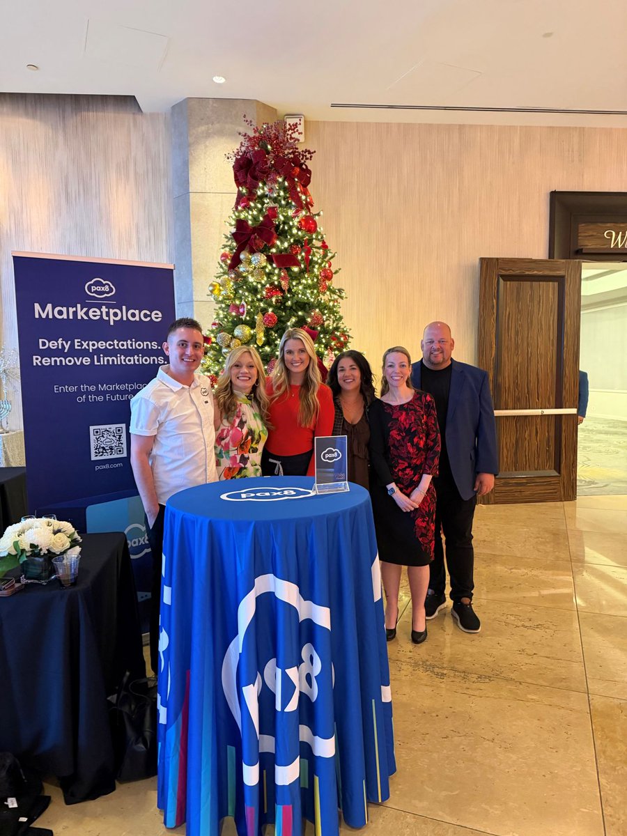 yourNucleus's tweet photo. Proud to win two awards at the TMT MSP Titans Gala:
🏆 Pax8 Partner of the Year
🏆 Community Impact Award

Our CEO on the Pax8 win: "This award recognizes what is possible when collaboration and shared outcomes come first."

Thank you @pax8 &amp; our amazing community! #YourNucleus https://t.co/A4rZxQWrK9