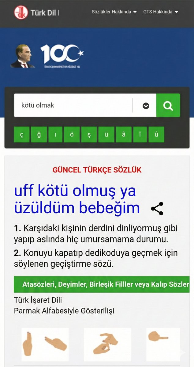 yeni atasözümüz hayırlı olsun 🥳