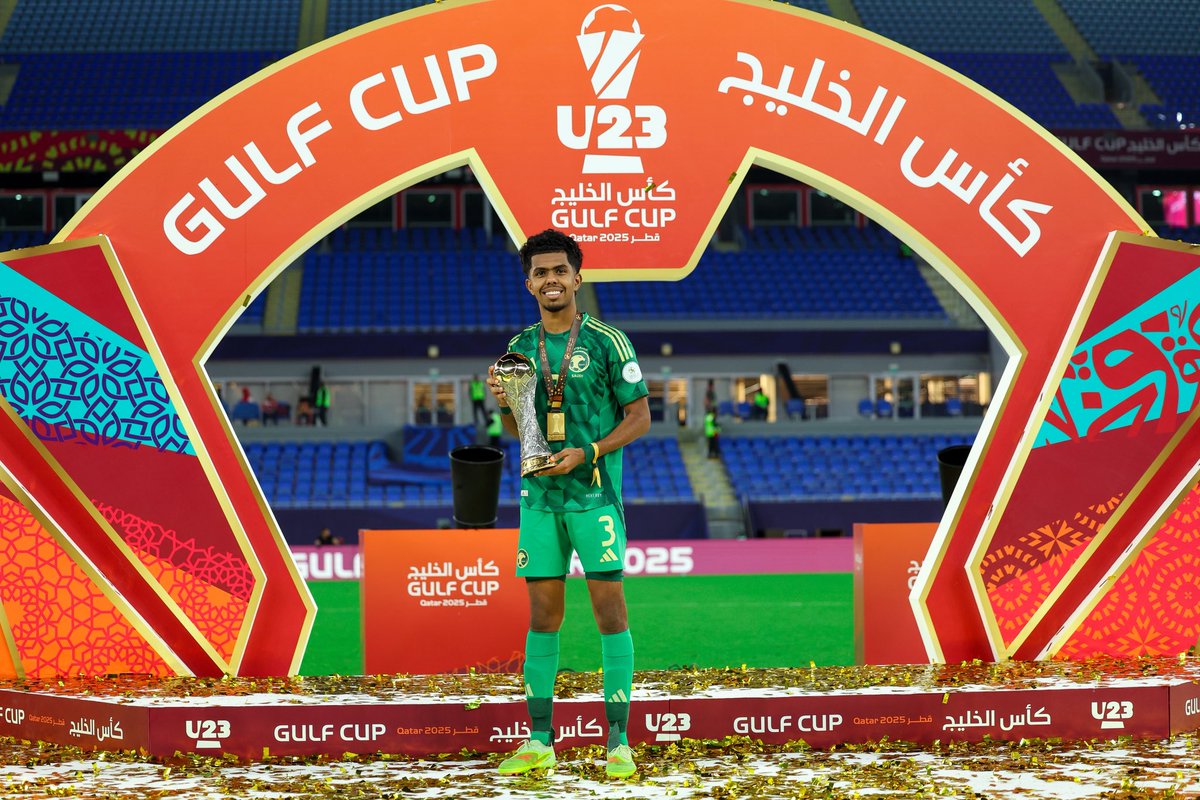 (قادرين نجدد المجد ونعيده)
(قدها والله ولا فيها غرابة)
(يا السعودي عاند الروس العنيدة)
(اضرب الكايد ولا تحسب حسابه🦅 💚💪🏽)
اللهم لك الحمد حمداً كثيراً طيباً مباركاً فيه
الف مبروك للوطن وللشعب السعودي
القادم اجمل يارب🙏🏽💚
#كأس_الخليج_تحت23 
#الأخضر_الأولمبي_بطل_الخليج