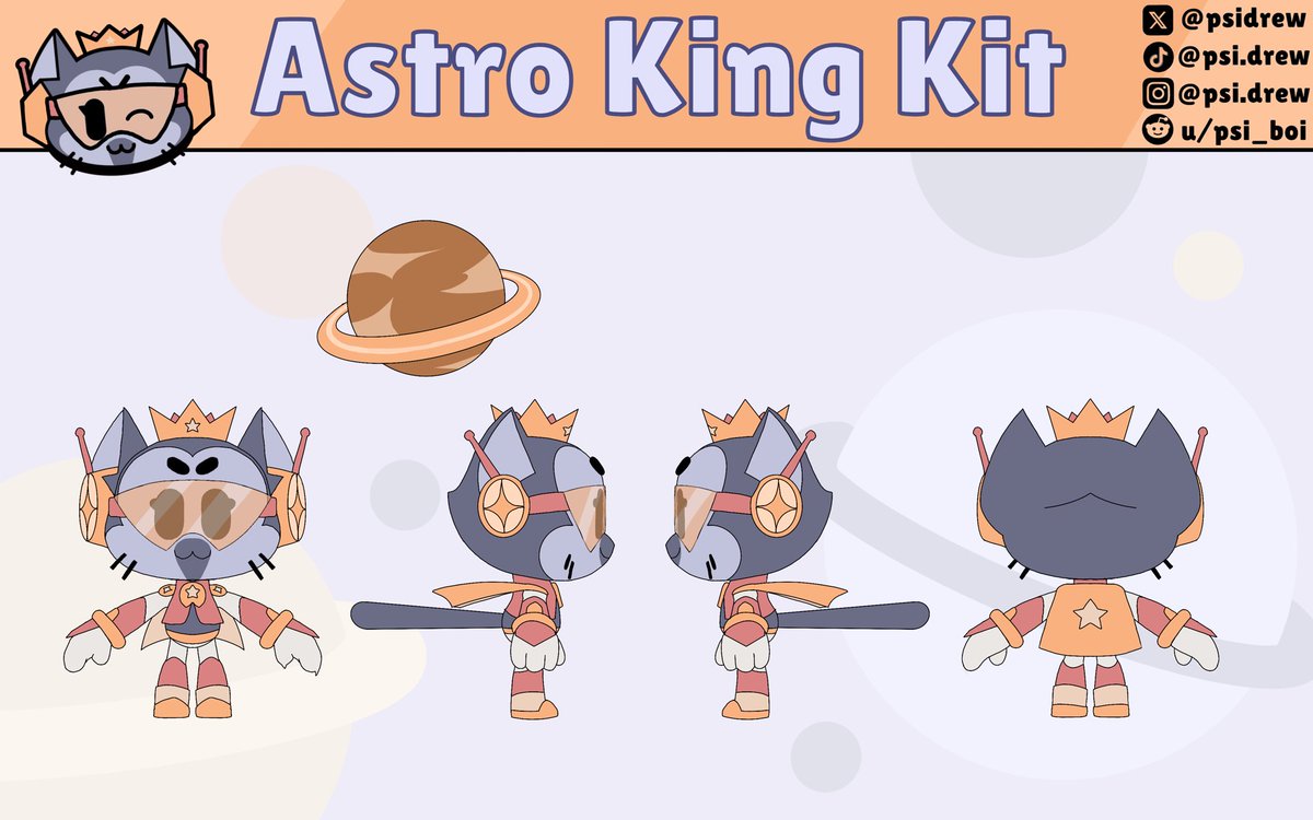 psidrew's tweet photo. I wanted a space theme and a royal theme, how’d I do?🪐👑 #supercellmake #BrawlStarsArt https://t.co/9bQ7SiFde0