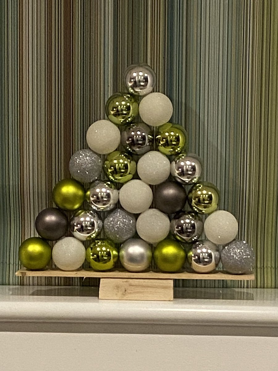 silverbackmpr's tweet image. In a the Christmas craft mood. Playing with my warn out old baubles 😂 😂