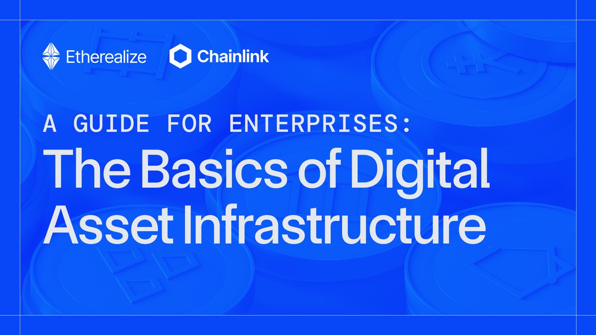 GUIDE FOR ENTERPRISES

<a href="/ethereum/">Ethereum</a>'s institutional arm <a href="/Etherealize_io/">Etherealize</a> &amp; Chainlink have launched a new resource to help institutions capture the $867 trillion tokenization opportunity.

The blueprint for institutions moving onchain: cdn.prod.website-files.com/6728e9076a3b5a…