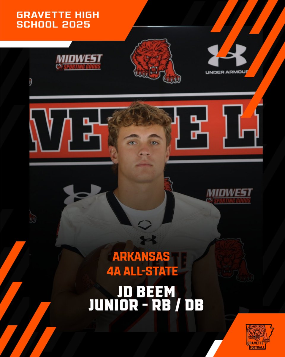 Gravette Lion Football tweet media