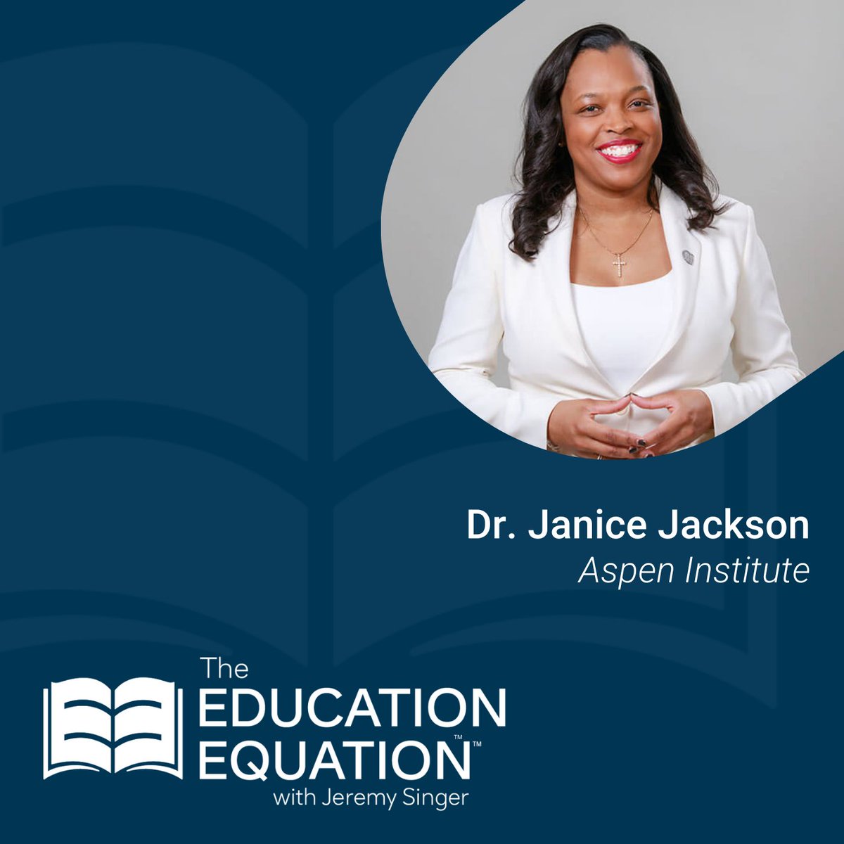 edu_equation's tweet photo. NEW EPISODE 🎧 

Dr. Janice Jackson joins The Education Equation for a wide-ranging conversation with host Jeremy Singer. They discuss how Chicago grew its graduation rate while increasing rigor. 

🎧 Listen to the episode: https://t.co/UULUiZdKqy https://t.co/U14RXR0lpH