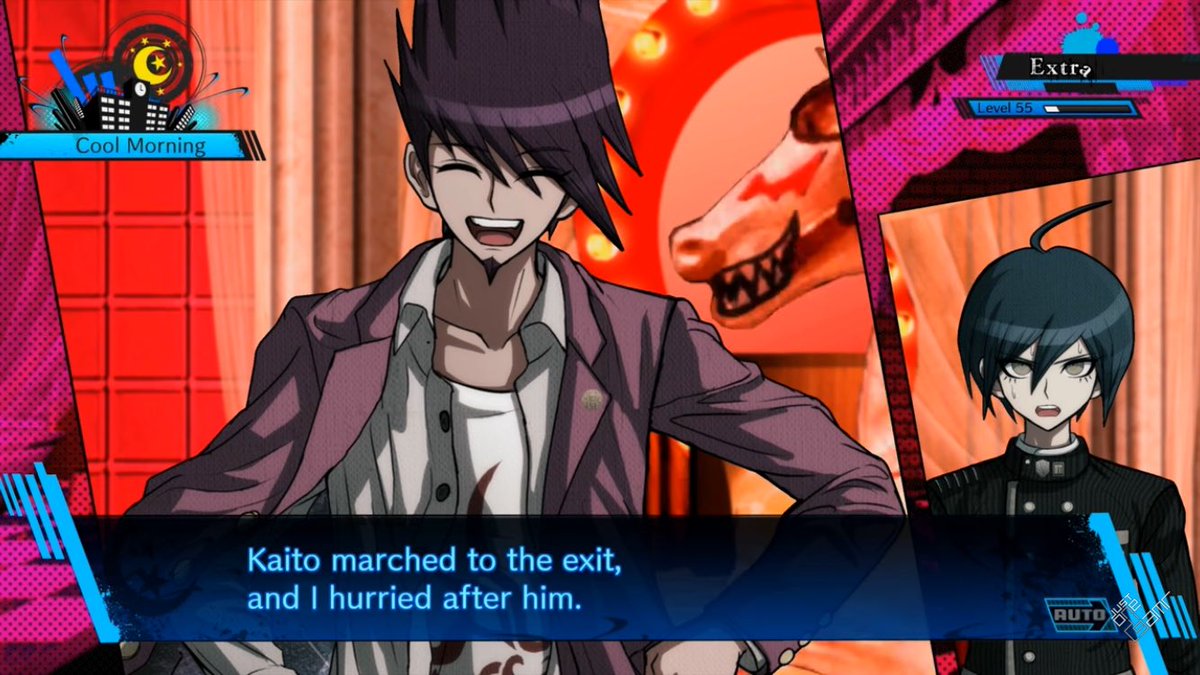 While all of the other characters gladly settle for Shuichi’s roleplay skills, Kaito and Kokichi run away, even from what’s supposed to be their perfect fantasy. What do they want really? Or rather… who? Hmmmm
