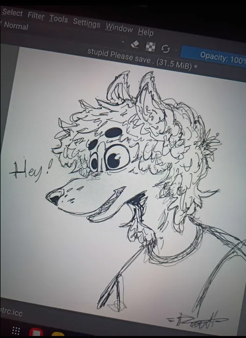 RatTheGay's tweet photo. New sketch #furryart #furry #dog #dogart #doodle #sketch #digitalart #art #drawing https://t.co/XUyIwkrnAV