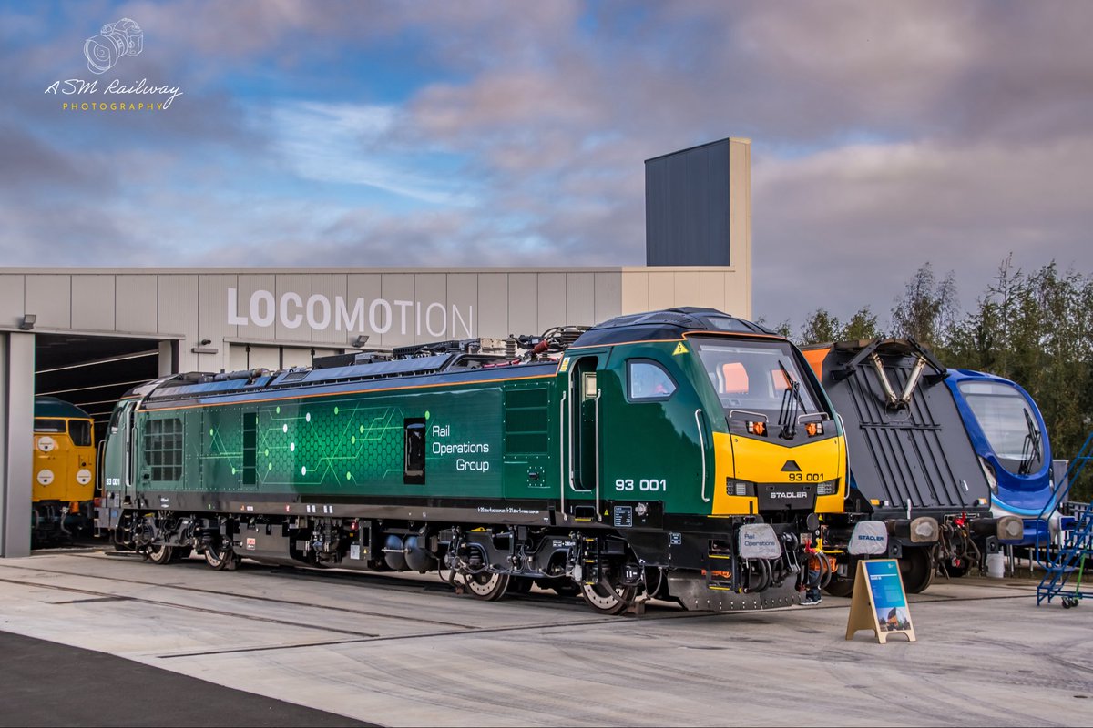 ASMRailPhotos's tweet image. 🖍️|

📣| @RailOpsGroup 
🚂| Class 93001 
📍| Locomotion
📆| 24/09/2025

#class93 #93001 #rog #railoperationsgroup 

📸| Photography by @ASMRailPhotos ©️
