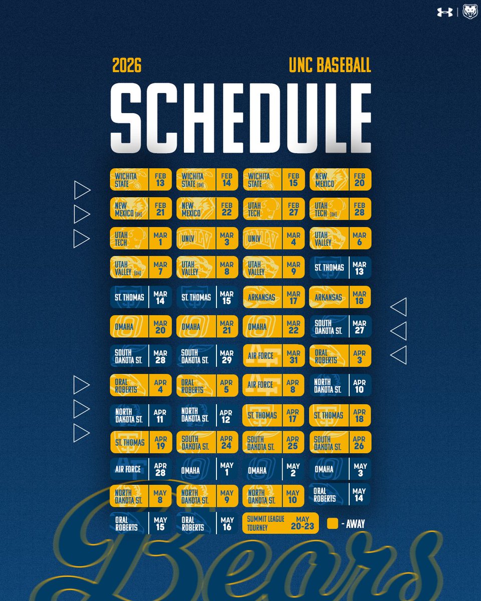 𝑴𝒂𝒓𝒌 𝒚𝒐𝒖𝒓 𝒄𝒂𝒍𝒆𝒏𝒅𝒂𝒓𝒔 📆

The 2026 schedule is live!

📰 bit.ly/4oWESJm

#BearCountry