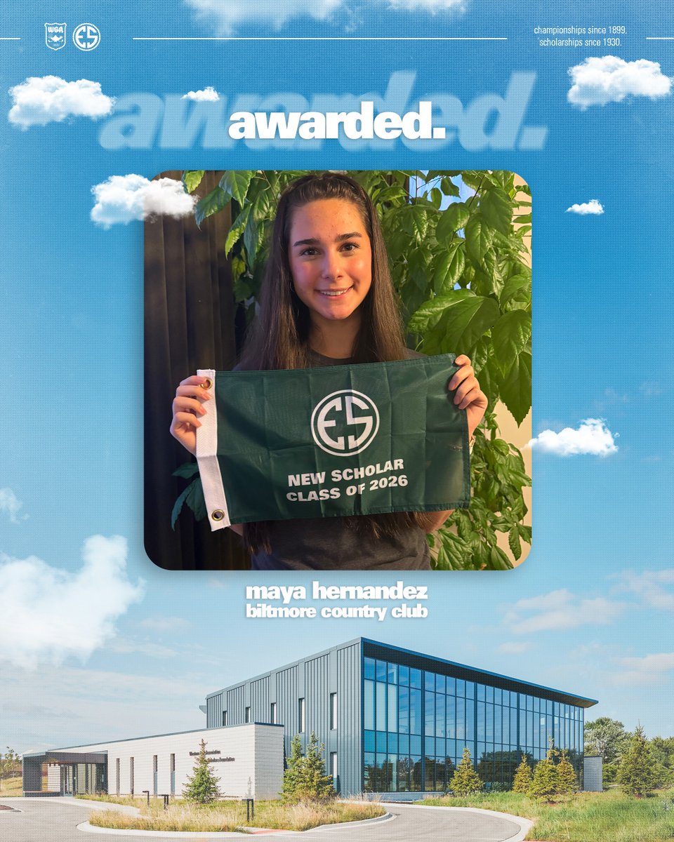 WGAESF's tweet image. 𝙰𝚠𝚊𝚛𝚍𝚎𝚍.

🪪 Maya Hernandez
⛳ Biltmore Country Club (IL) 

🪪 Lilly Davy
⛳ Edgewood Valley Country Club (IL)