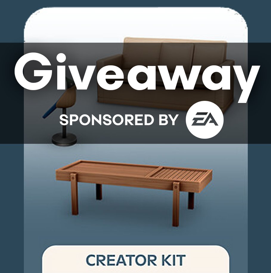 TheKateEmerald's tweet image. Sims 4 Modern Retreat Giveaway

Thx to #EACreatorNetwork, I give away one copy (EA App) of the Modern Retreat Kit

- Follow me
- &amp;amp; repost to enter!

-Ends Dec 18 at 9PM CET. Pls open your DMs :)

#EAPartner #Ad #TheSims