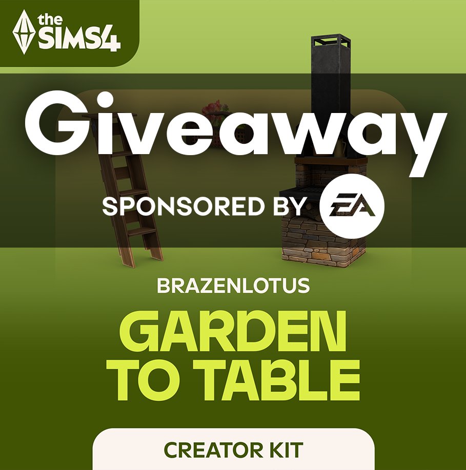 TheKateEmerald's tweet image. Sims 4 Garden to Table Giveaway

Thx to #EACreatorNetwork, I give away one copy (EA App) of the Garden to Table Kit

- Follow me
- &amp;amp; repost to enter!

-Ends Dec 18 at 9PM CET. Pls open your DMs :)

#EAPartner #Ad #TheSims
