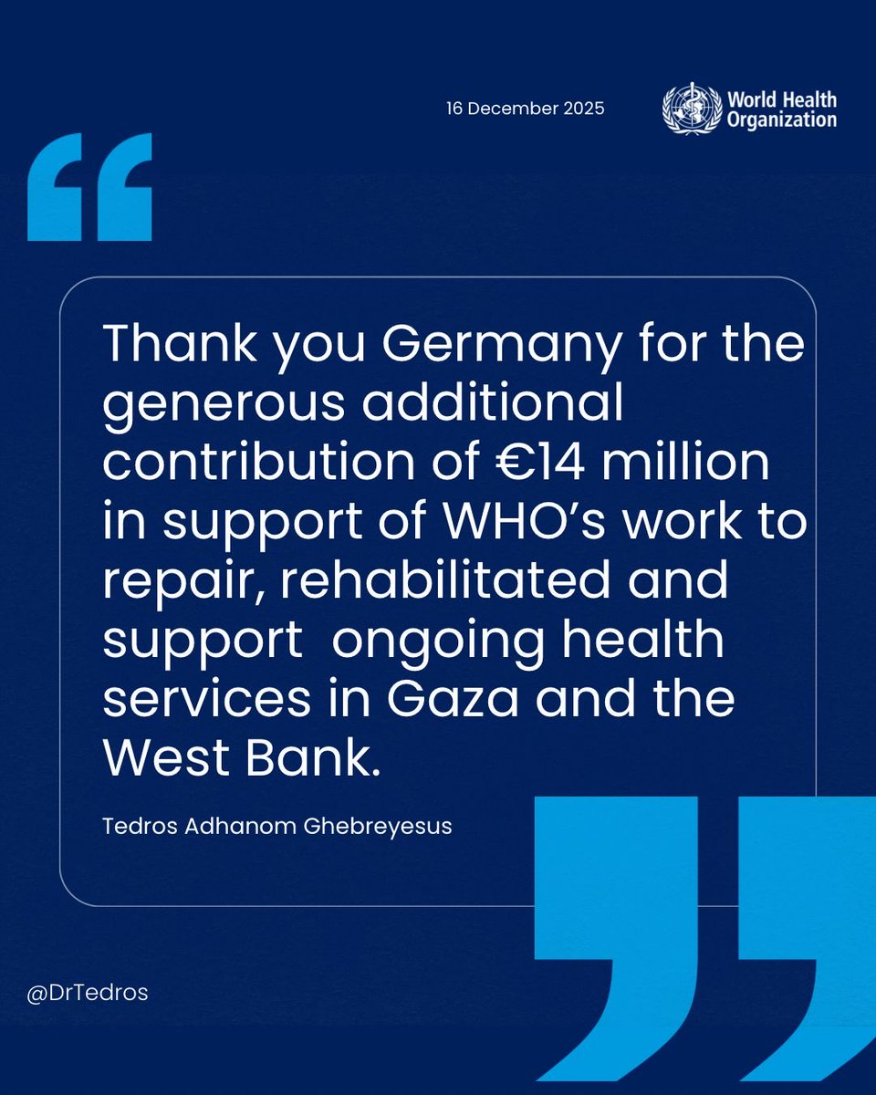 Tedros Adhanom Ghebreyesus tweet media