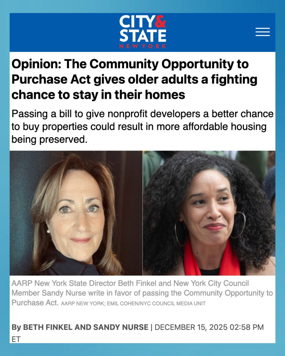 Council Member Sandy Nurse tweet media