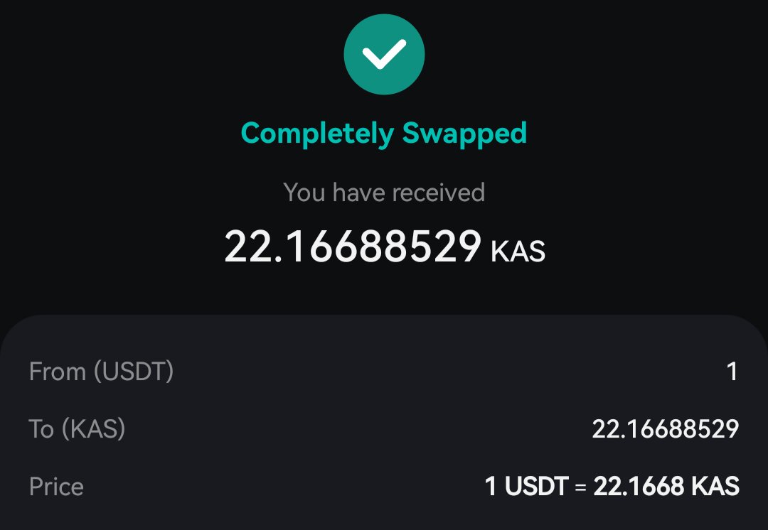 Sk21451's tweet photo. Day#650 of Buying 1$ worth of $kas per day until #kaspacurrency reaches 1$
#Day650 #Kaspa #Kas $kas https://t.co/OIArsjWvce