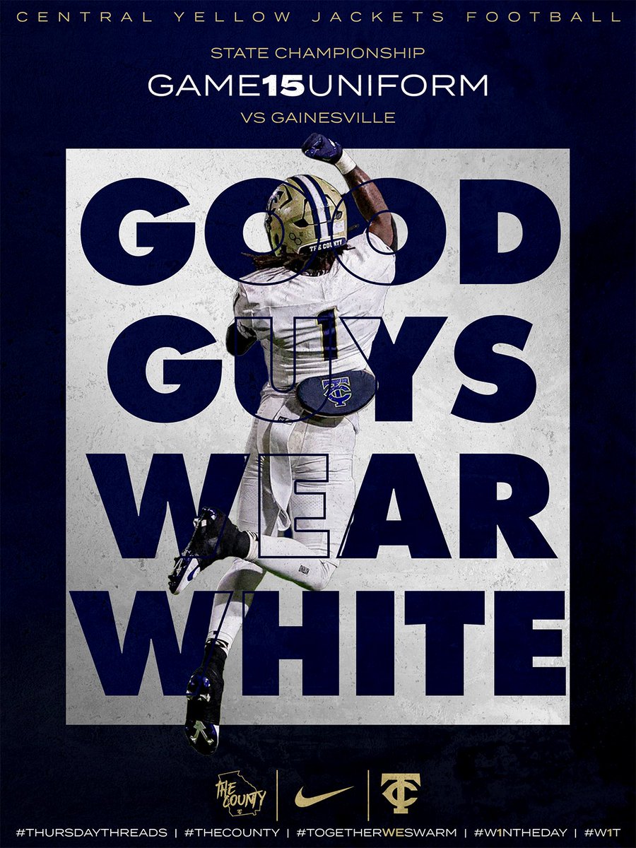 tcchsyjfootball's tweet photo. #ThursdayThreads on a Tuesday? Absolutely!
Lids - 🟡
Jerseys - ⚪️
Pants - ⚪️
#TheCounty #TogetherWeSwarm #W1NTHEDAY #W1T https://t.co/cmTFsuQ8fM