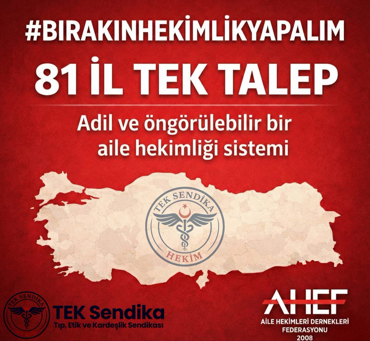 BAŞKA HANGİ KAMU ÇALIŞANINDAN MÜŞTERİ GELMEDİĞİ İÇİN KESİNTİ YAPILIYOR? NEDEN OLUMSUZ HER GELİŞME SADECE HEKİMLER ÜZERİNDE UYGULANIYOR?

 #BIRAKINHEKİMLİKYAPALIM
