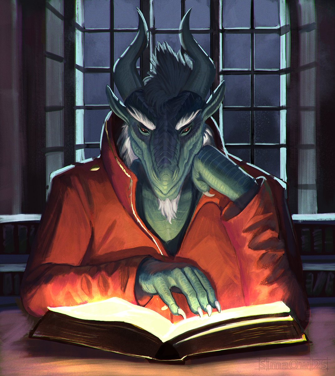 Speedpaint 5 hours for @/WizLizard