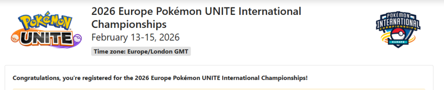 Hi <a href="/UniteEsports/">Pokémon UNITE Championship Series</a> 
<a href="/KomaiEsport/">KOMAÏ</a> is on the road.

See you soon.