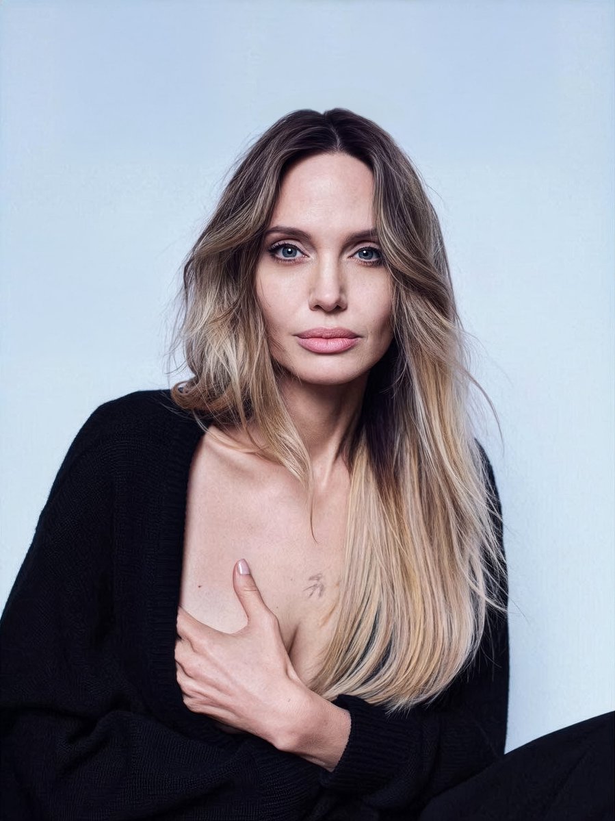 contioutra.com - Angelina Jolie mostra cicatrizes de mastectomia preventiva para alertar mulheres sobre c&acirc;ncer de mama