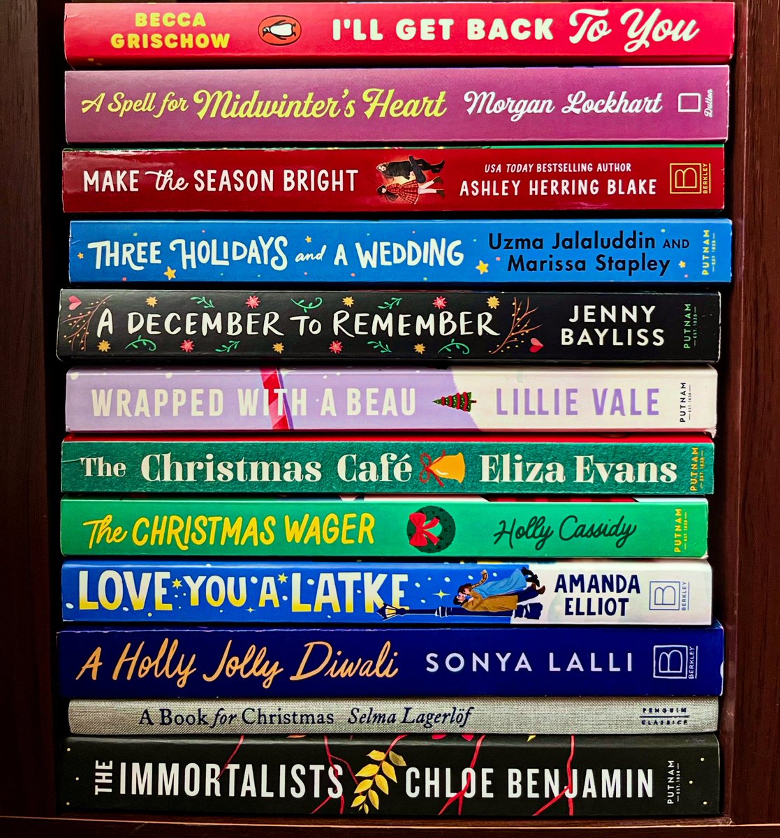 'Tis the season for holiday reads 💙✨