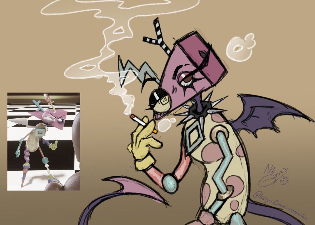 Zooble sketch. I don’t care that they don’t have a mouth 😛💅