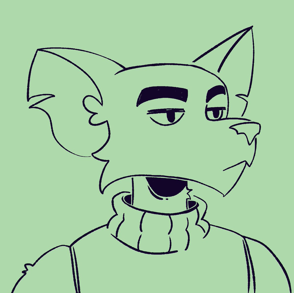 rotten_rat419's tweet photo. Lineart might be my enemy but how didn't I activate pressure sensitivity before? 

#lineart #workinprogress https://t.co/gF46DBy844