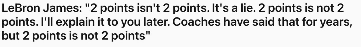 Not all volume is created equal