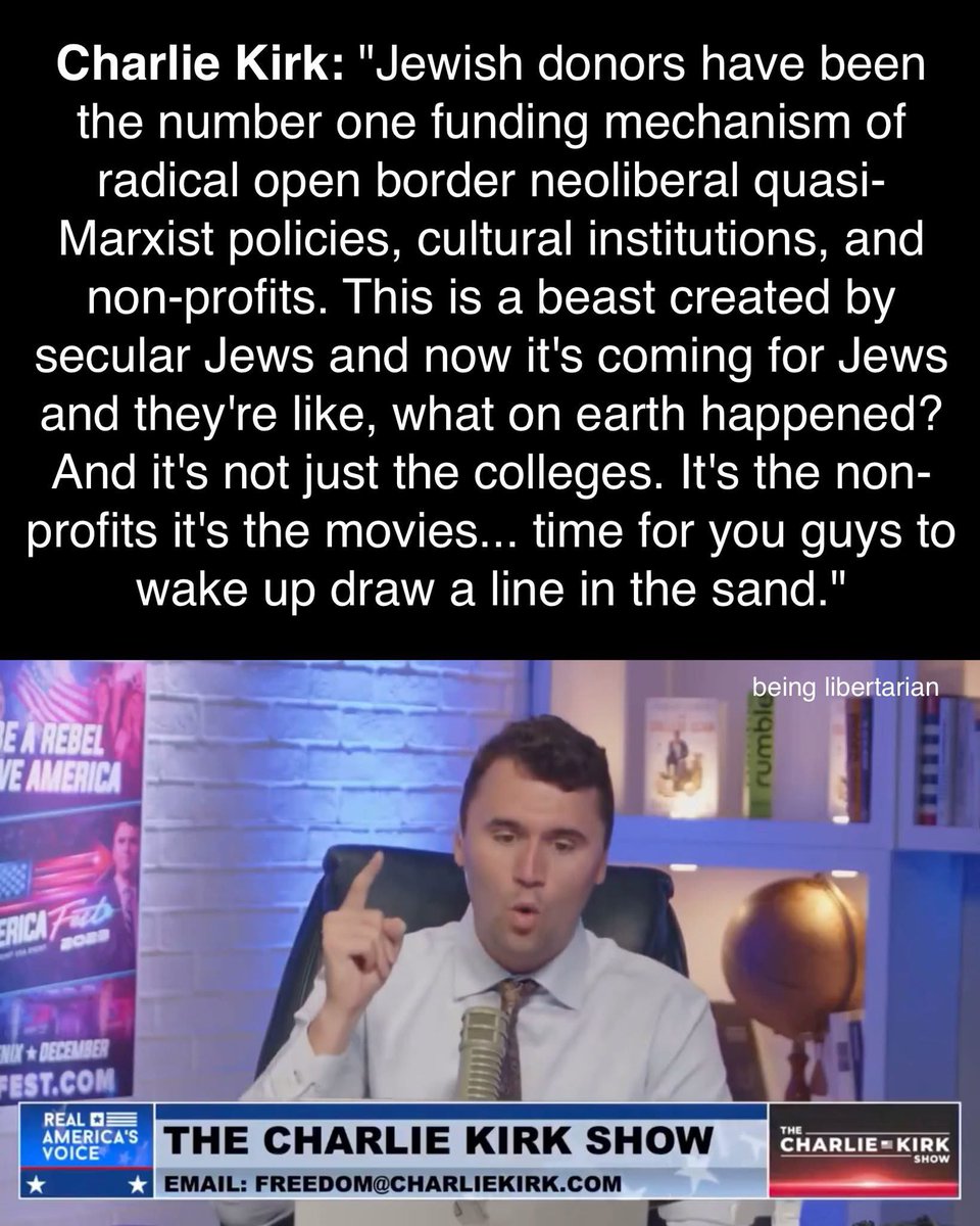 There is a certain set of conservative influencer type that pretends Charlie Kirk never said this and that we should believe provably untrustworthy US intelligence agencies that quickly pointed to a lone wolf with no other motive than a mad trans ally. 

They want you to forget