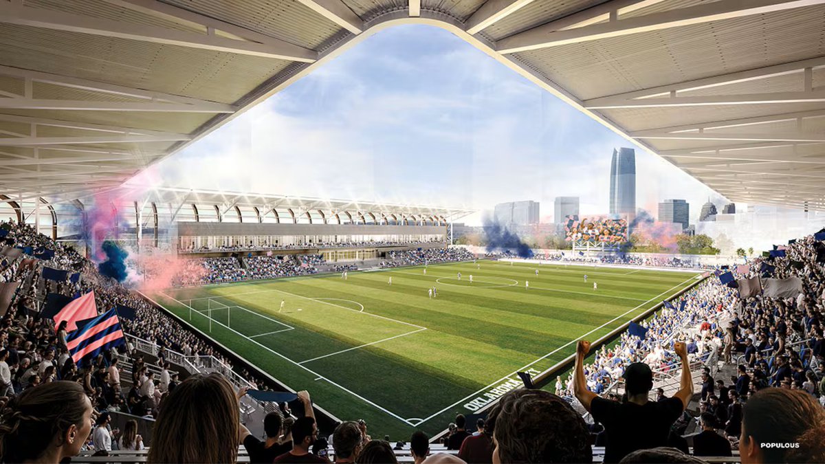 SBJ's tweet image. Nick Gross and Russell Westbrook are backing a new entertainment district in Oklahoma City anchored by a soccer stadium, per @Bloomberg 🚧 

The project includes more than $1B in private investment and is slated to open in January 2028.

📰: ow.ly/kk9a50XKt4G