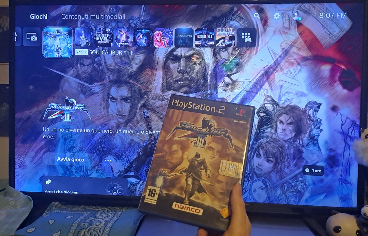 JillJVF96's tweet photo. #SoulCaliburIII is finally available for purchasing for PS4&PS5💥
That's one of my fav #FightingGames ever n I've such tender memories about it...get ready for some #SCIII posts then;D
Love the HD quality despite that isn't a"complete"Remaster*-*
#SoulCalibur #ソウルキャリバー https://t.co/OaPUMYC4fN