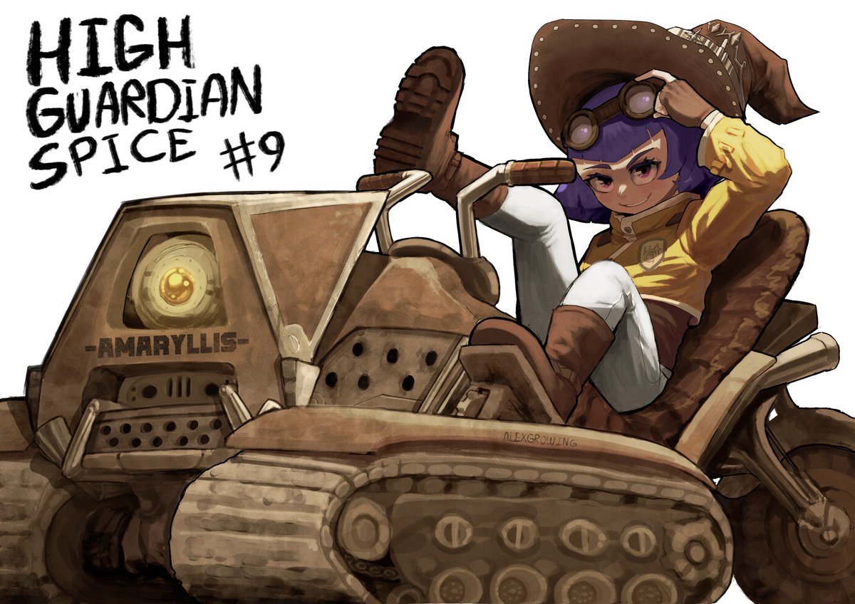 Alex_Growing's tweet image. High Guardian Spice - Amaryllis - Sketch Color Practice

#rkgk #highguardianspice