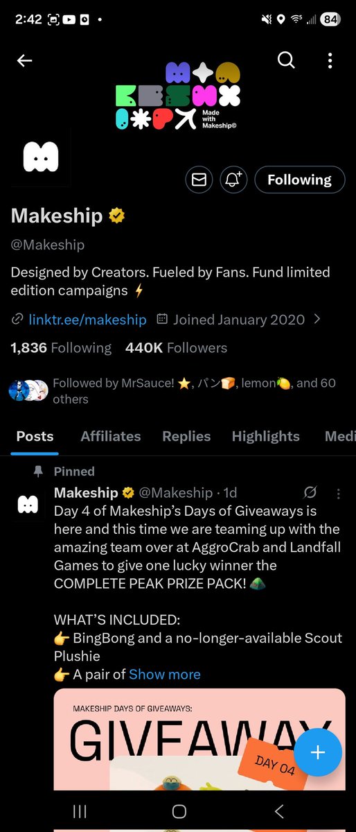 AlcatrasII7's tweet photo. @electro_mike Best of luck lads. https://t.co/XkhRjD6Gac
