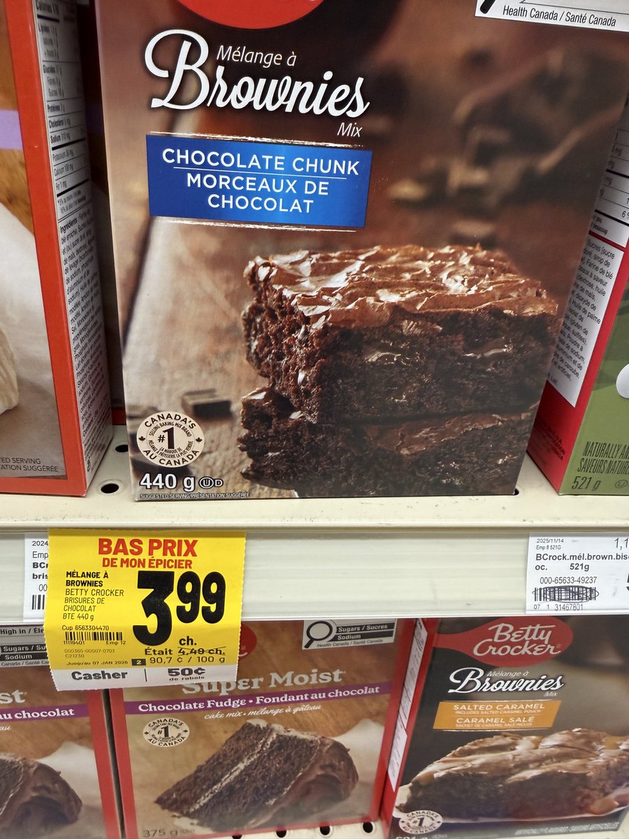 Cette semaine, chez votre épicier Métro, le Pablo est en spécial et fortement achetable à ce qu’il paraît…
#polqc