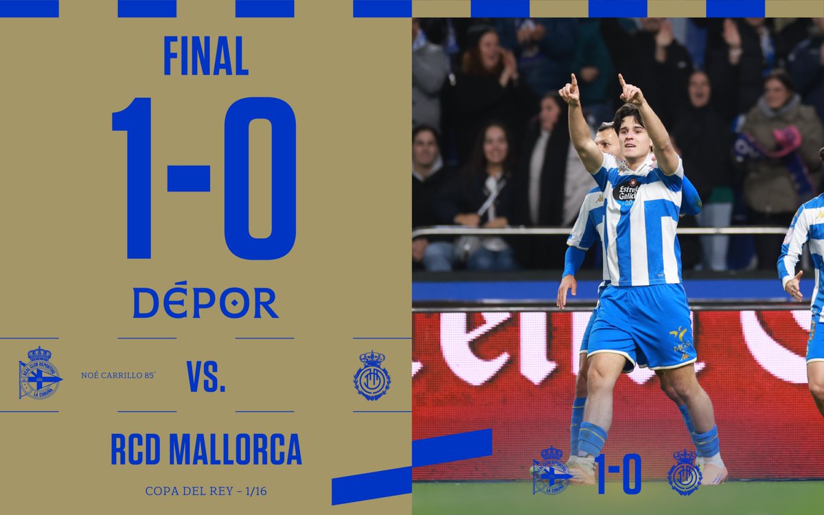 Fiiiiinaaaaaaaal en #ABANCARIAZOR!

⏱️ 90+5’ | 1️⃣ - 0️⃣ |

#DéporMallorca #CopDelReyMAPFRE