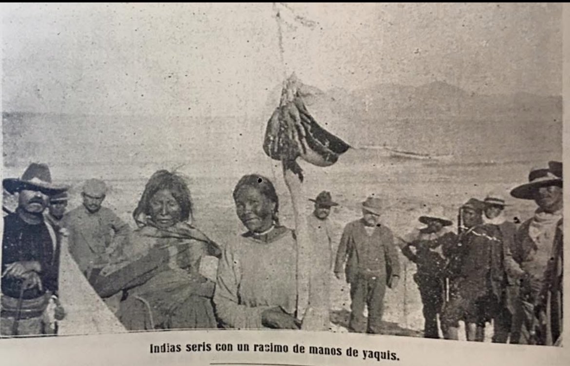 Para aquellos “ PANDEJETES” PATRIOTEROS que dicen que PORFIRIO DÍAZ debiese estar enterrado en su propio MEMORIAL aquí en México , y no en un PANTEÓN Francés ( por mí debería estar en una fosa común en algún BASURERO OLVIDADO DE LA HISTORIA!!!) no olvidemos a los YAQUIS !!