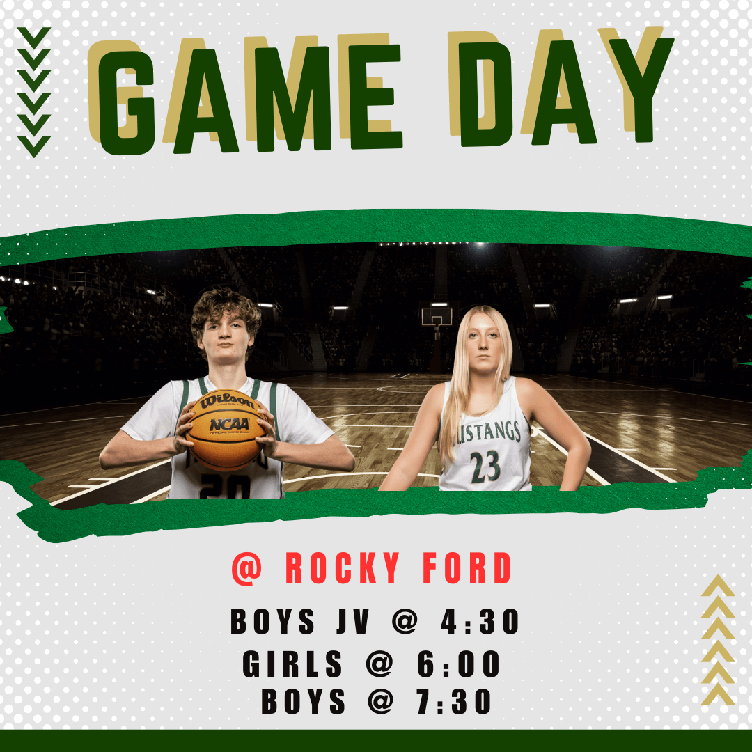 ManitouMustangs's tweet photo. Game Day!

Our Boys and Girls Basketball teams are on the road to Rocky Ford tonight.  Good luck and bring home a win! https://t.co/en5RHGvDVw