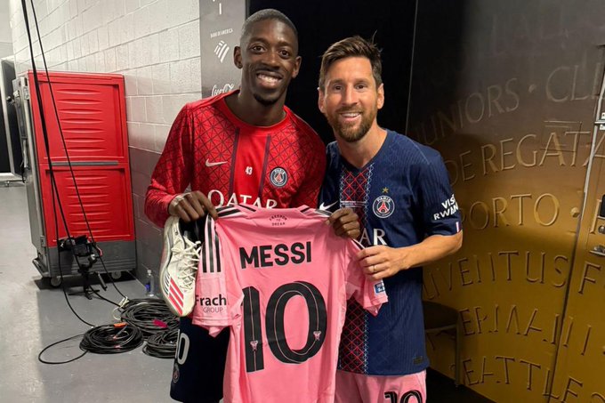 اختيارات ليونيل ميسي لجائزة أفضل لاعب لعام 2025.. 1 ديمبيلي. 2 مبابيه. 3 يامال 