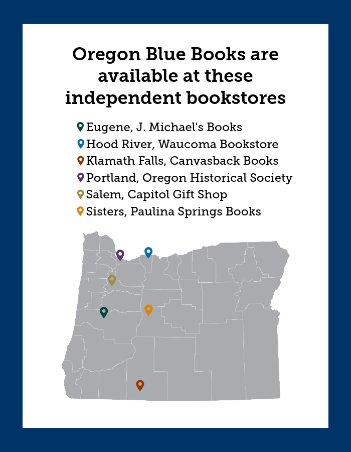 OregonSOS's tweet image. Book lovers! There's still time to get a 2025-2026 Oregon Blue Book before Christmas. They are available at six independent bookstores around the state.
