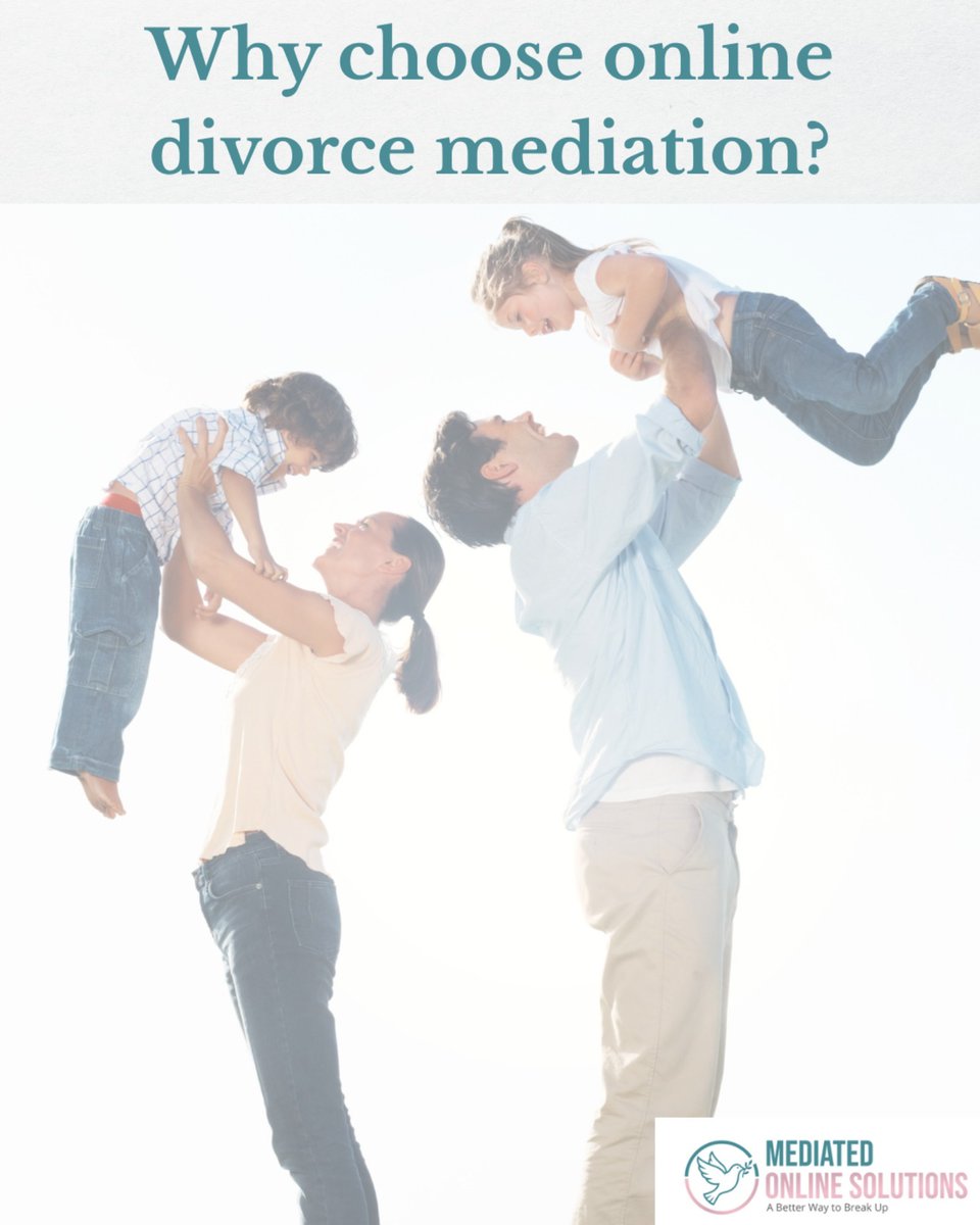 Clients choose Mediated Online Solutions because our process is:
• Fully virtual 
• Child-focused and future-oriented
• More affordable than litigation
• Guided by experienced family law professionals

Peaceful resolutions are possible.
#divorcelikeapro #mediation #mediator