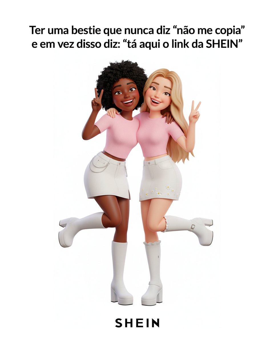 Marque aquela amiga que acredita que estilo bom é estilo compartilhado🖤