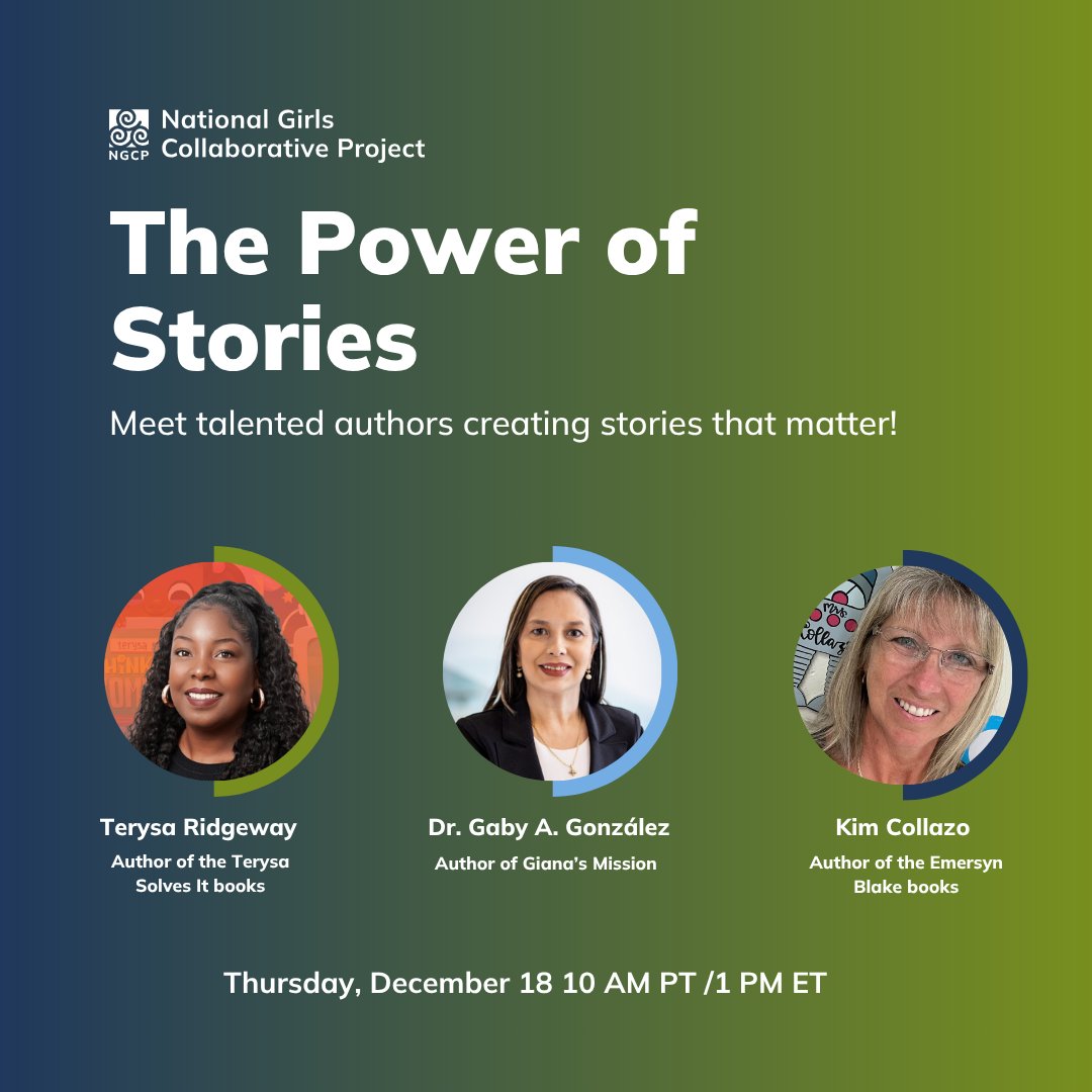 Discover how stories inspire the next generation of scientists and engineers. Join <a href="/ngcproject/">NGCProject</a> for The Power of Stories on Dec 18, 1–2 p.m. ET, featuring authors Terysa Ridgeway, Dr. Gaby González, and Kim Collazo. 

Register here: bit.ly/4qX9jS1 

#STEM #STEMEducation
